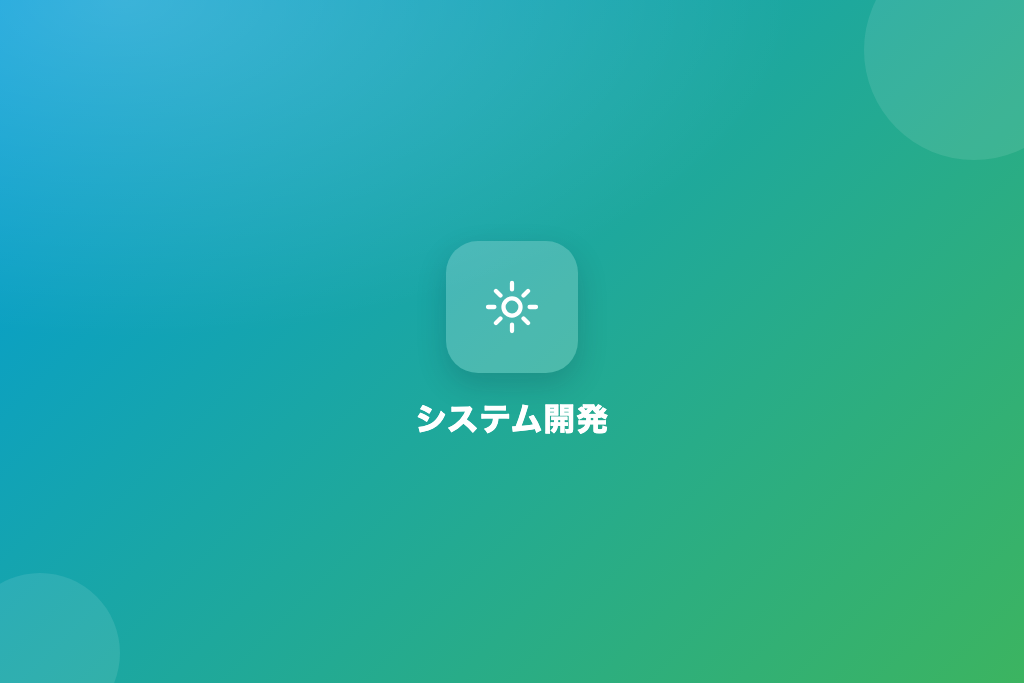 システム開発
